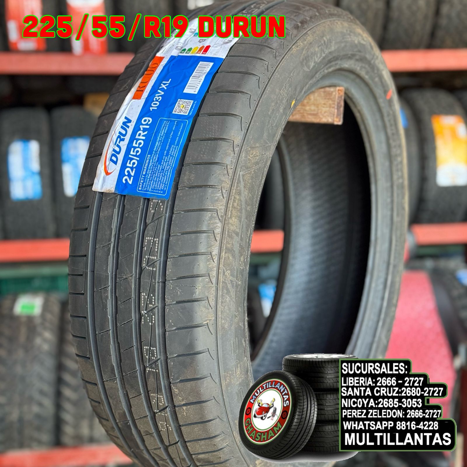225/55/R19 DURUN RU06